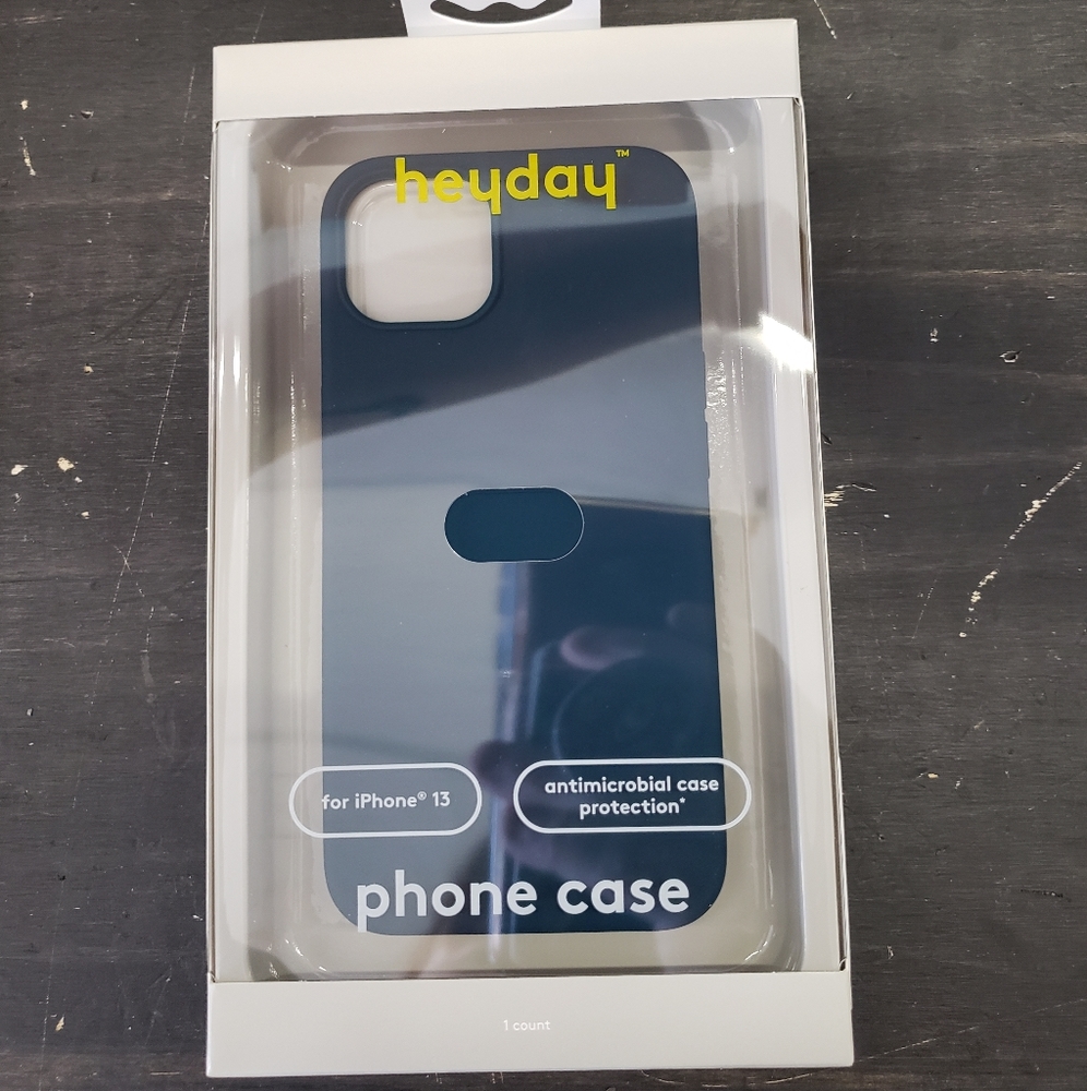 Heyday iPhone 13 Silicone Case Blue